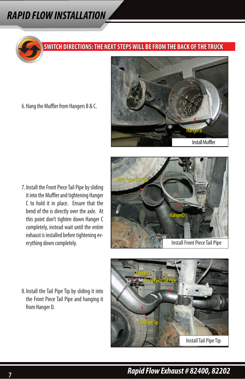 Rapid flow installation | Bully Dog 82202 Rapid Flow User Manual | Page 8 / 12