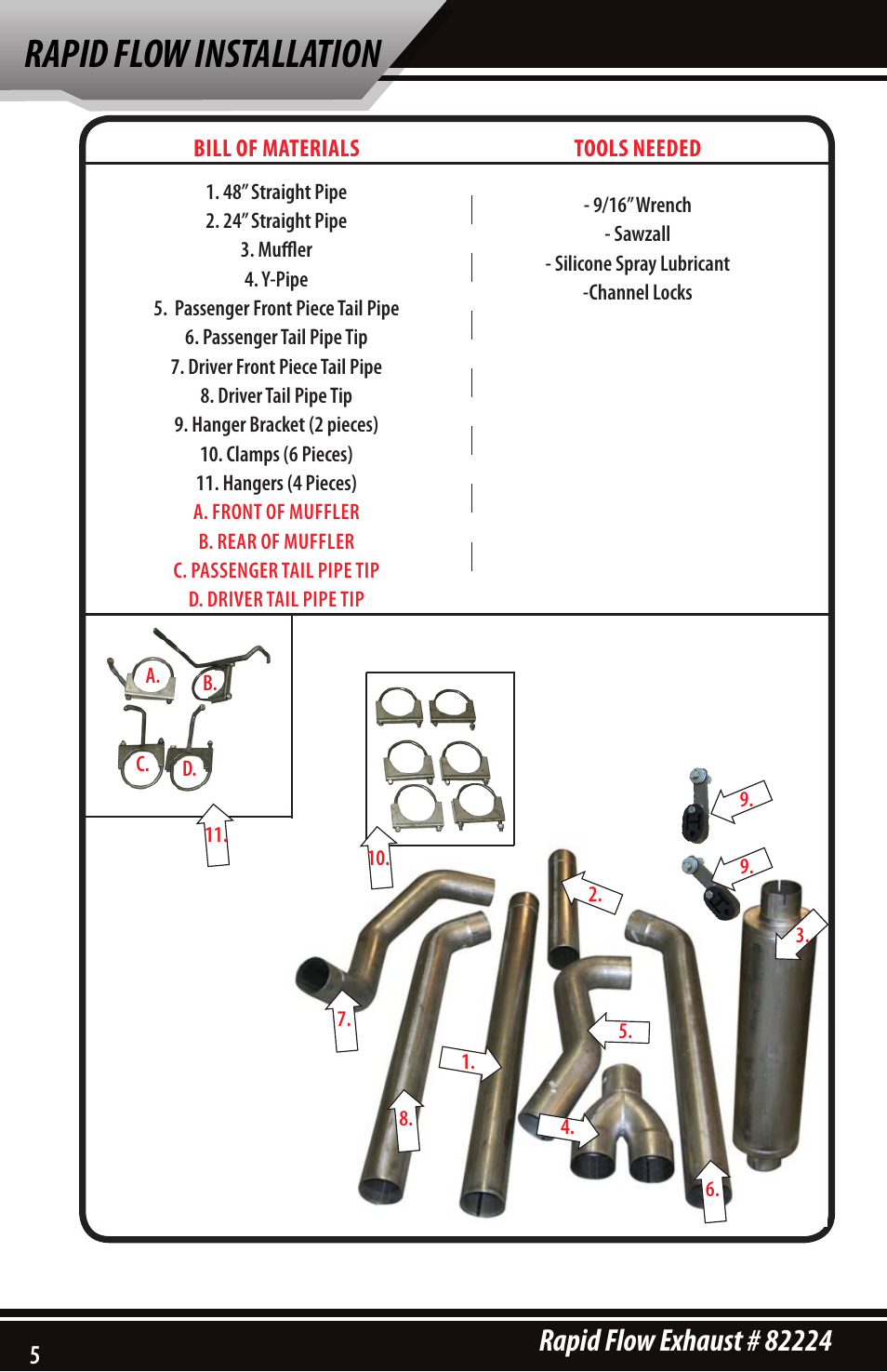 Rapid flow installation | Bully Dog 82224 Rapid Flow User Manual | Page 4 / 12