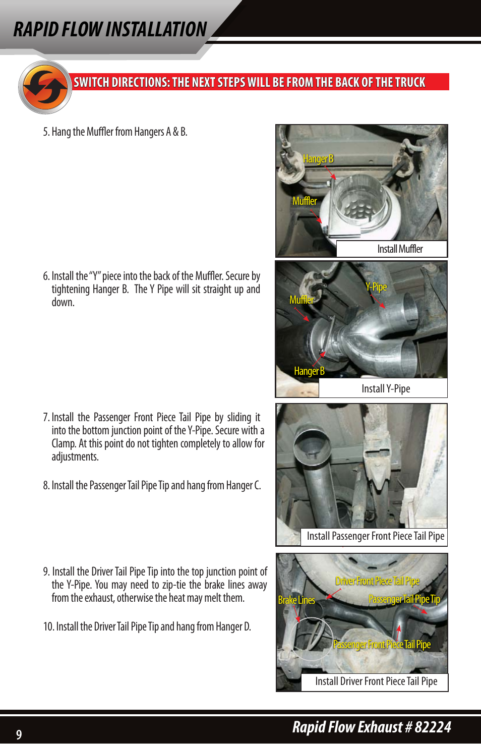 Rapid flow installation | Bully Dog 82224 Rapid Flow User Manual | Page 8 / 12
