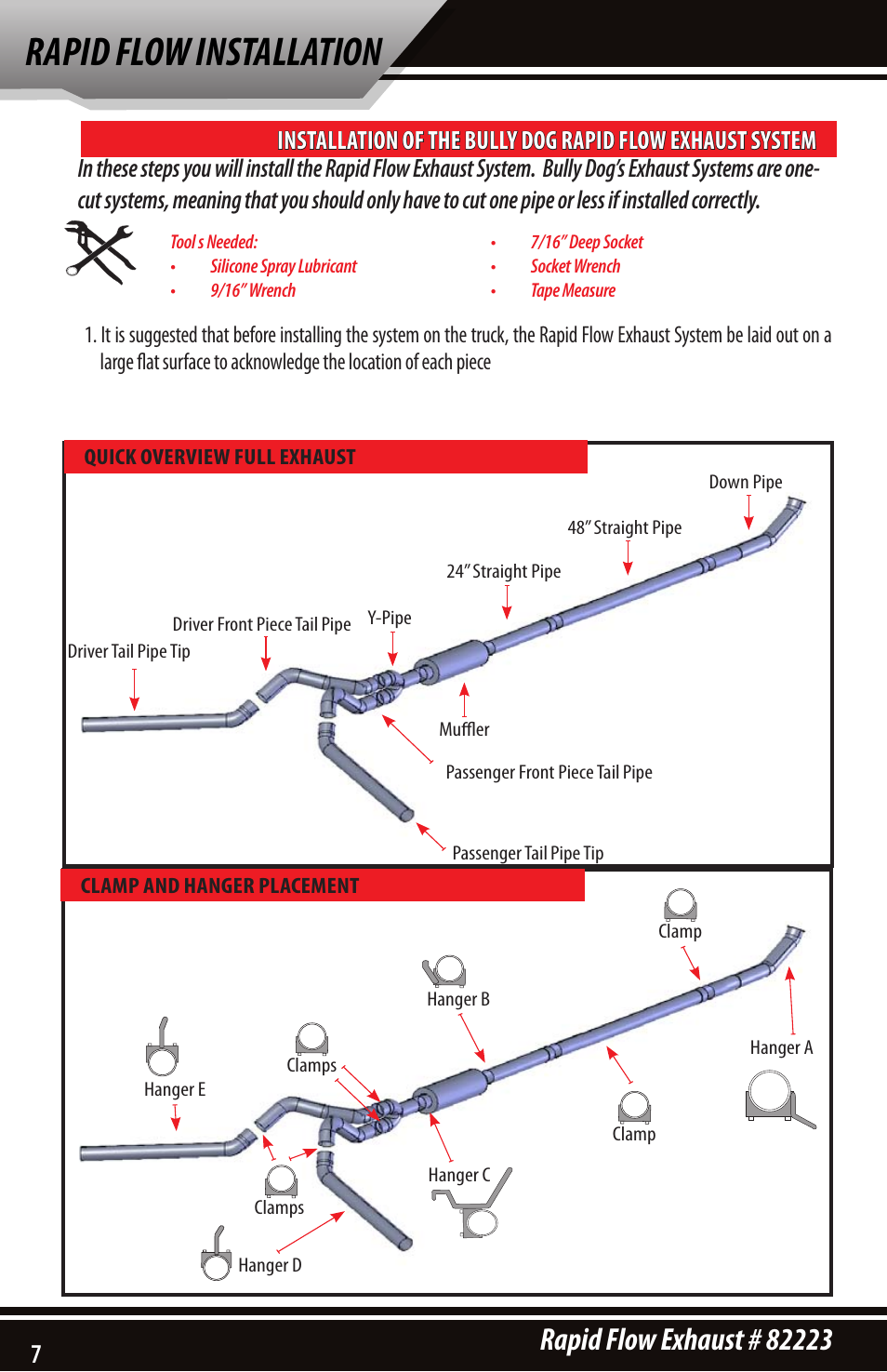 Rapid flow installation | Bully Dog 82223 Rapid Flow User Manual | Page 6 / 12