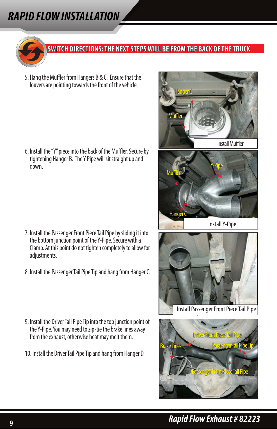 Rapid flow installation | Bully Dog 82223 Rapid Flow User Manual | Page 8 / 12