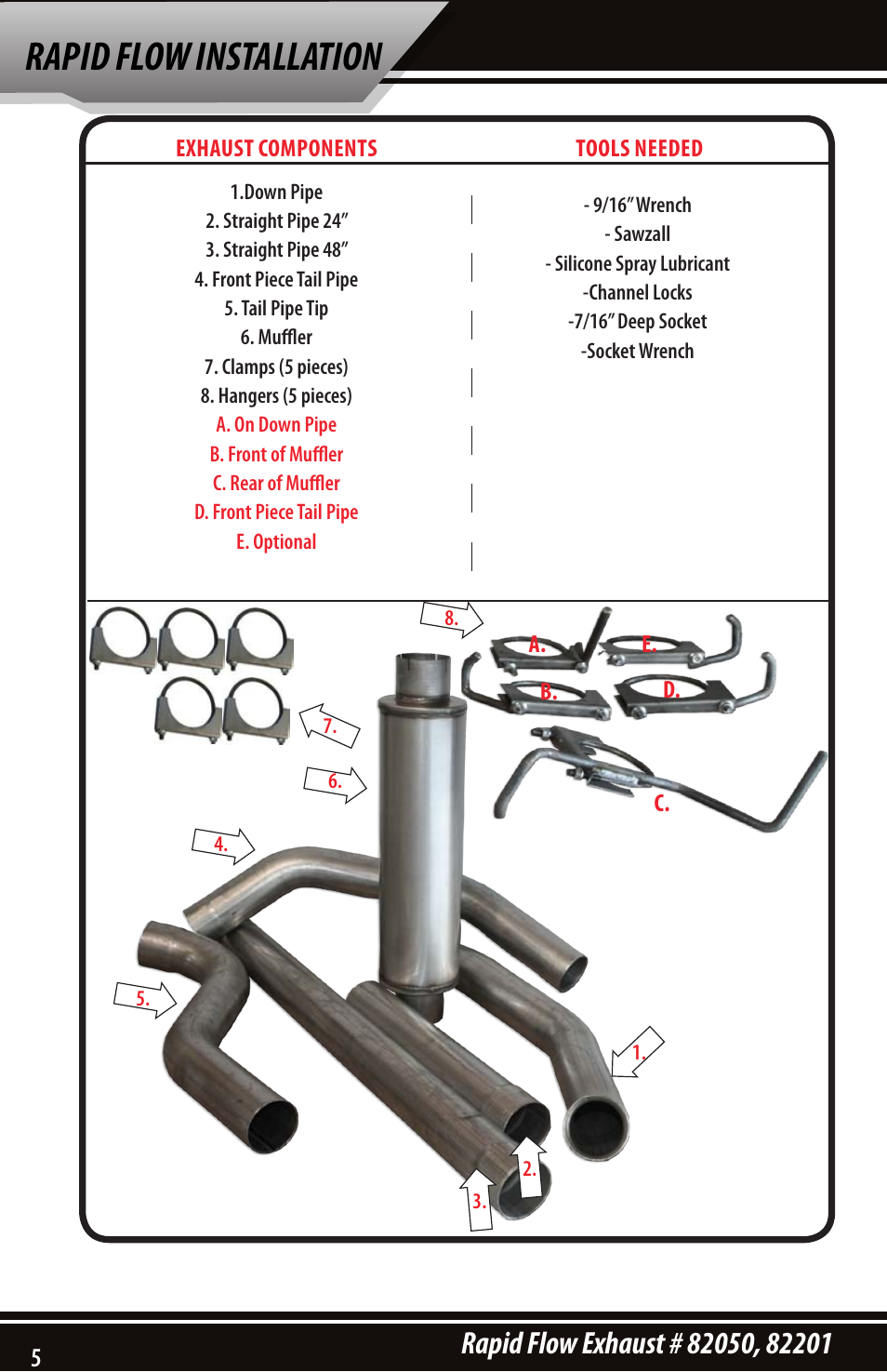 Rapid flow installation | Bully Dog 82201 Rapid Flow User Manual | Page 4 / 12