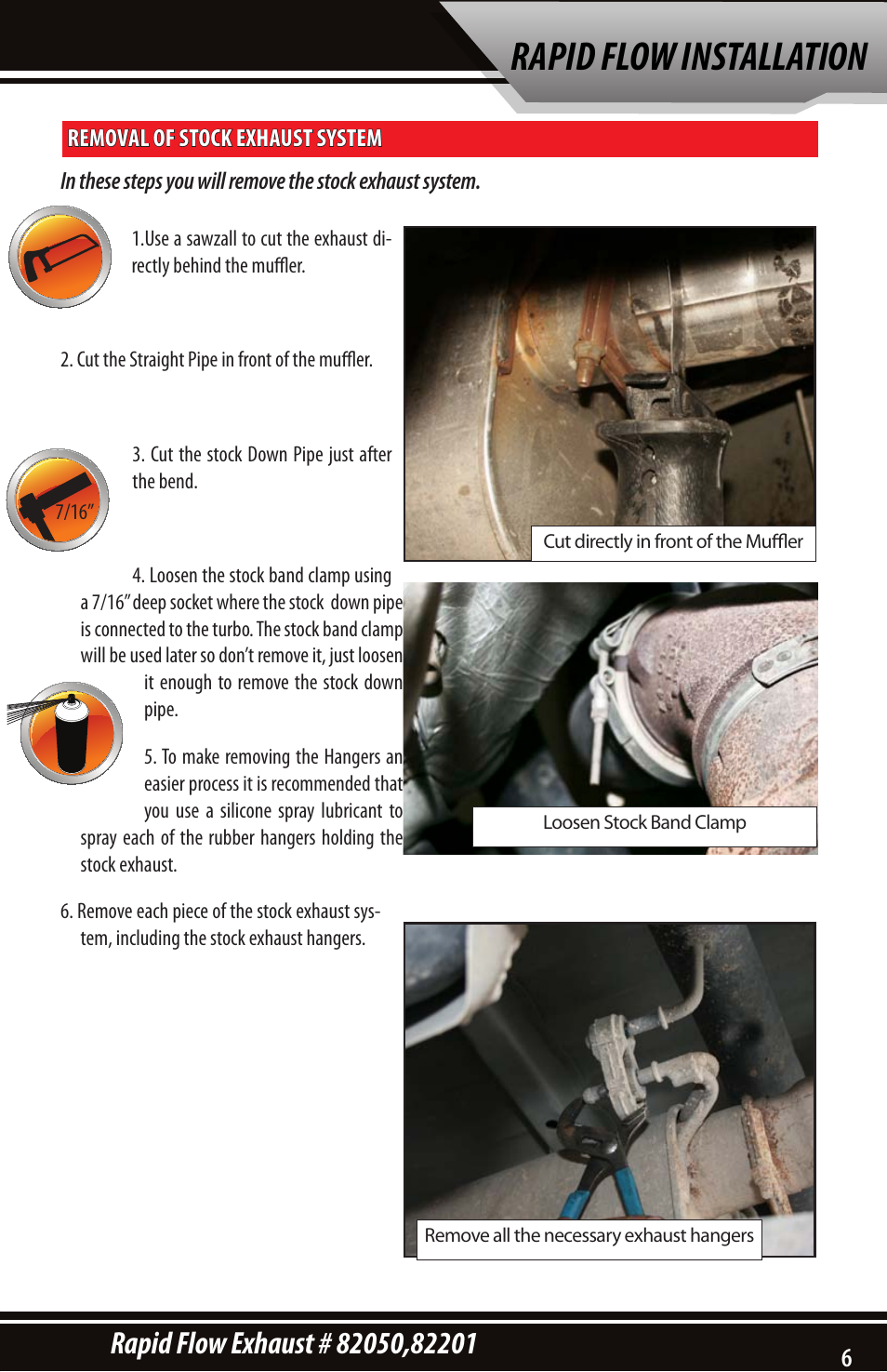 Rapid flow installation | Bully Dog 82201 Rapid Flow User Manual | Page 5 / 12