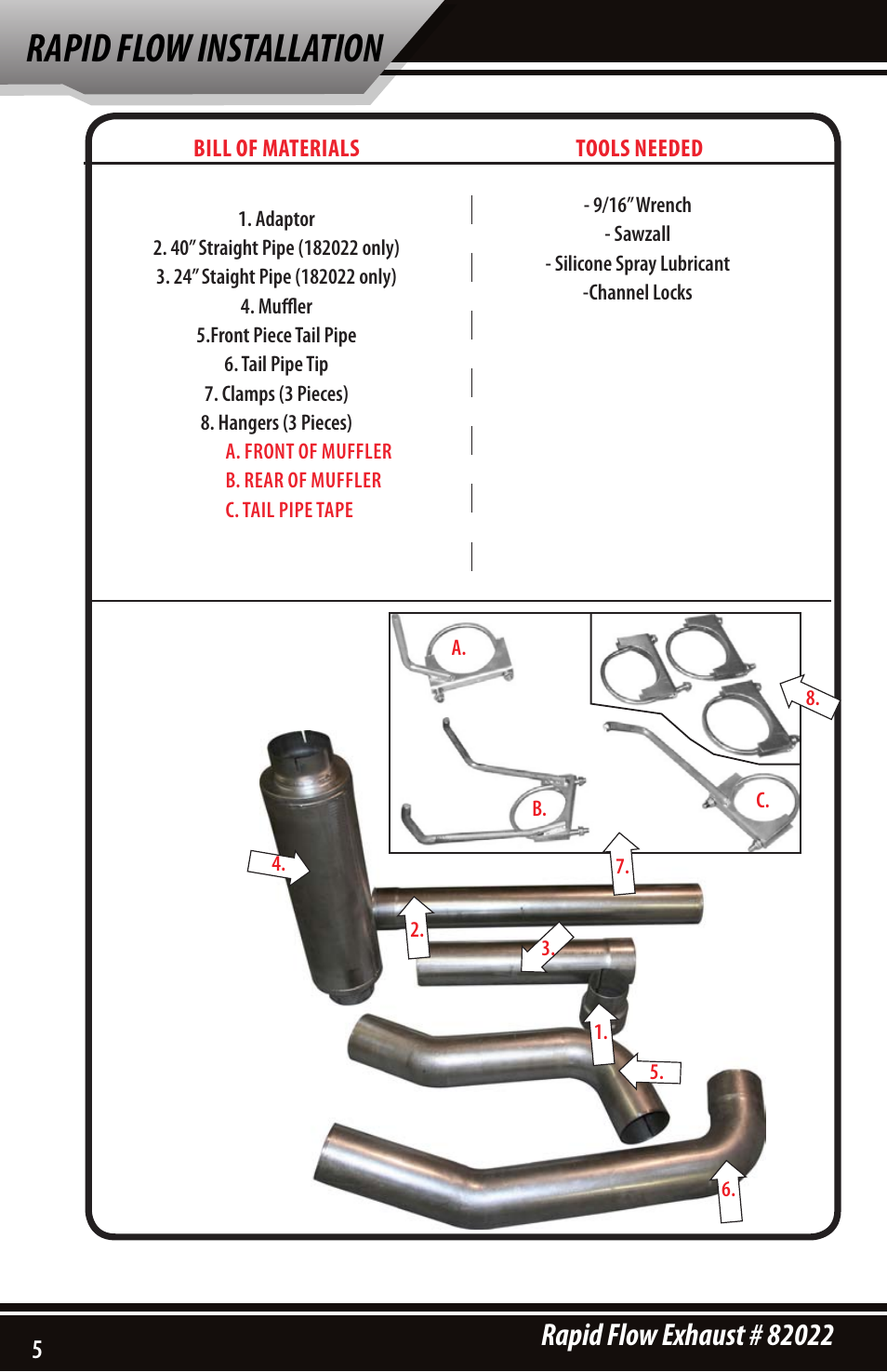 Rapid flow installation | Bully Dog 82022 Rapid Flow User Manual | Page 4 / 12