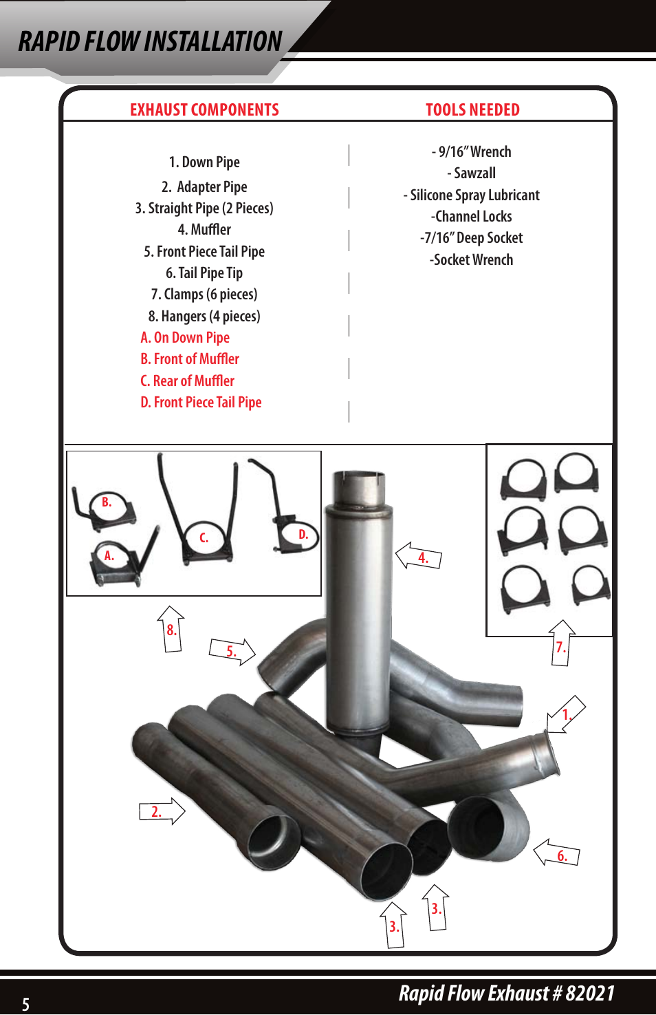 Rapid flow installation | Bully Dog 82021 Rapid Flow User Manual | Page 4 / 12