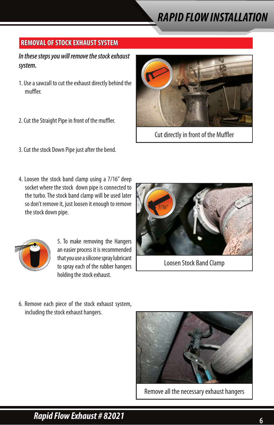 Rapid flow installation | Bully Dog 82021 Rapid Flow User Manual | Page 5 / 12