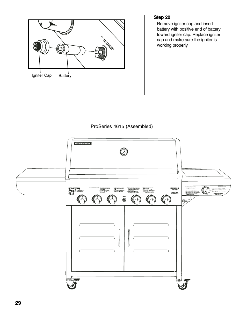 Brinkmann Series 4615 User Manual | Page 30 / 32
