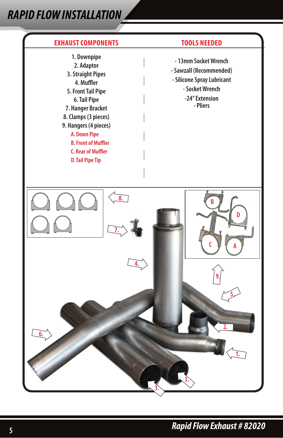 Rapid flow installation | Bully Dog 82020 Rapid Flow User Manual | Page 4 / 12