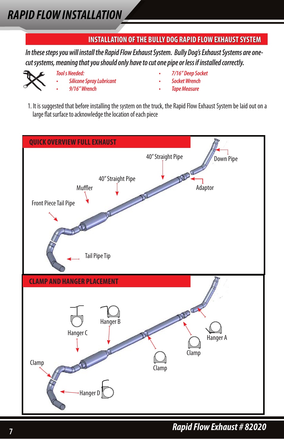 Rapid flow installation | Bully Dog 82020 Rapid Flow User Manual | Page 6 / 12