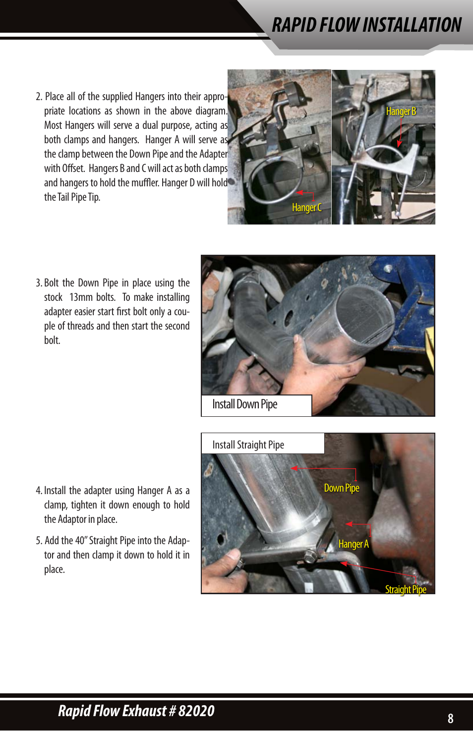 Rapid flow installation | Bully Dog 82020 Rapid Flow User Manual | Page 7 / 12