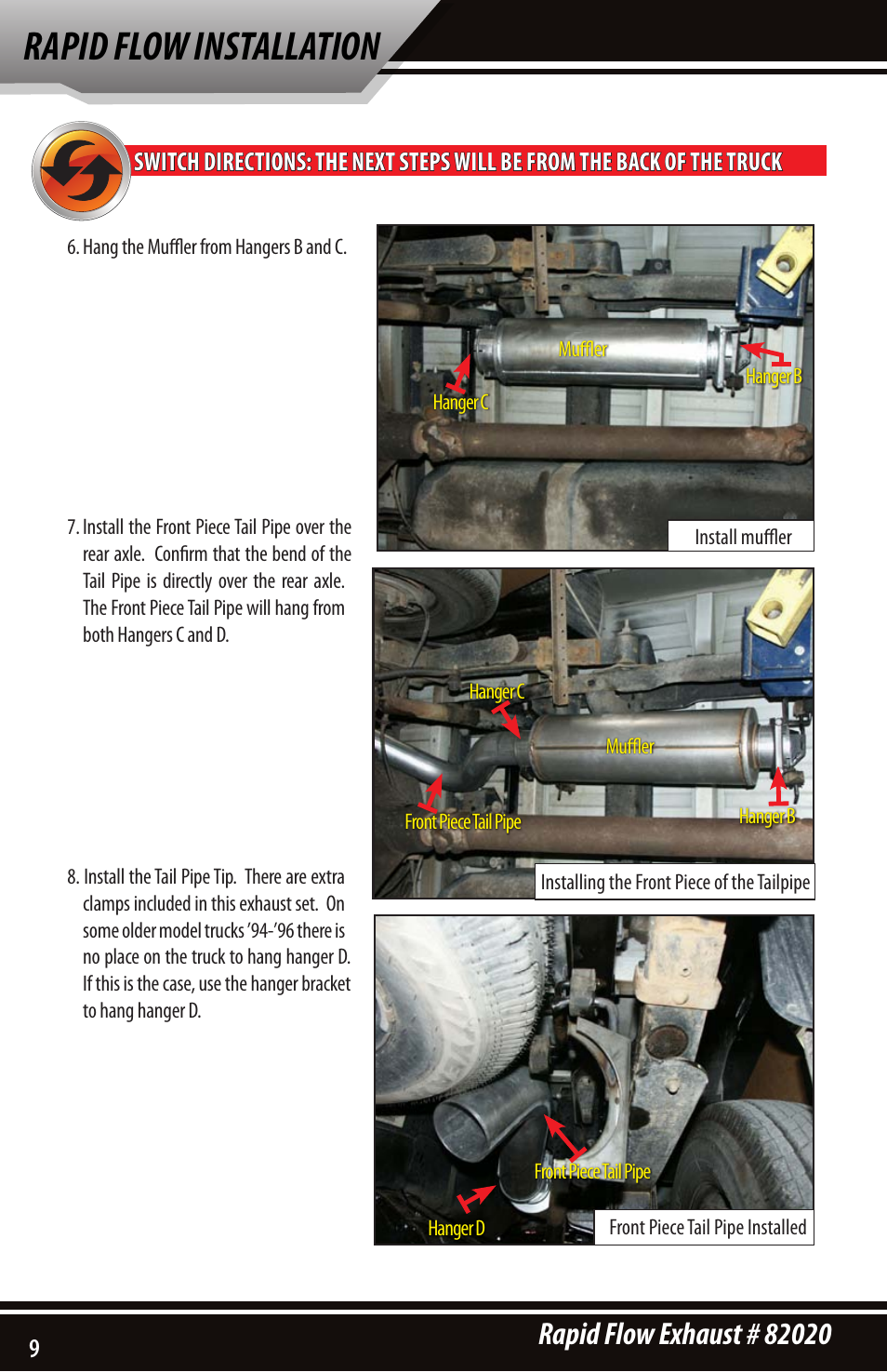 Rapid flow installation | Bully Dog 82020 Rapid Flow User Manual | Page 8 / 12