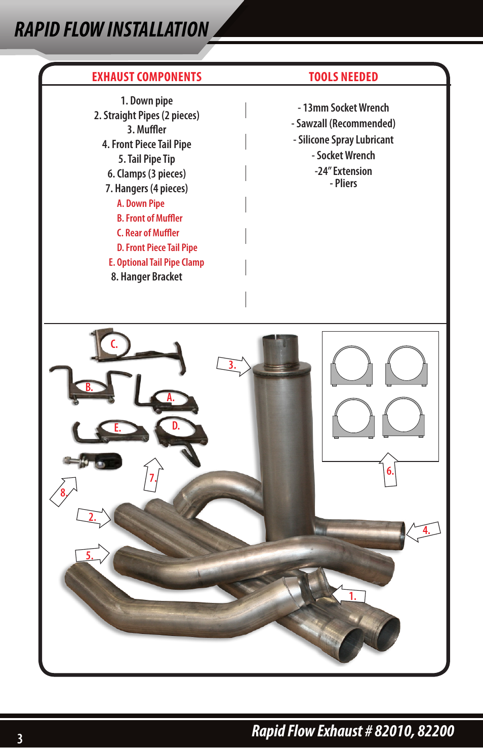 Rapid flow installation | Bully Dog 82200 Rapid Flow User Manual | Page 4 / 12