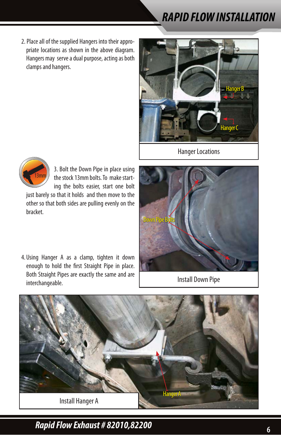 Rapid flow installation | Bully Dog 82200 Rapid Flow User Manual | Page 7 / 12