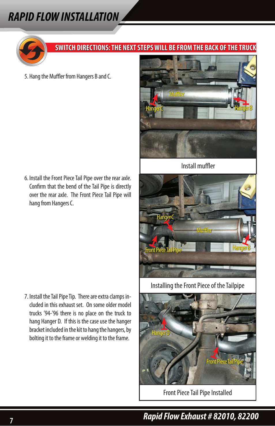 Rapid flow installation | Bully Dog 82200 Rapid Flow User Manual | Page 8 / 12