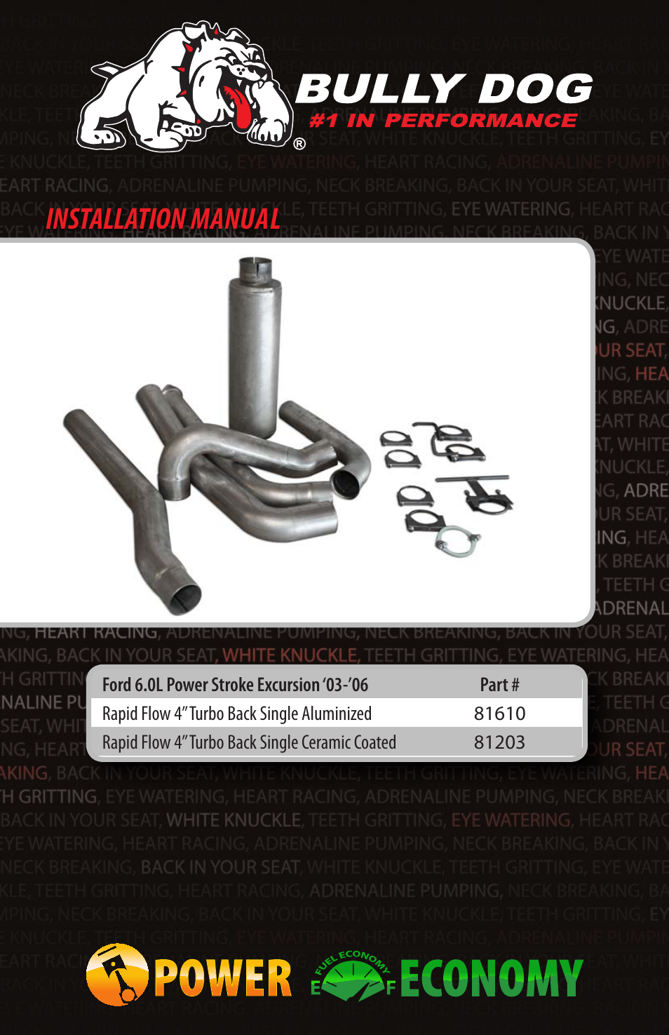 Bully Dog 81203 Rapid Flow User Manual | 12 pages