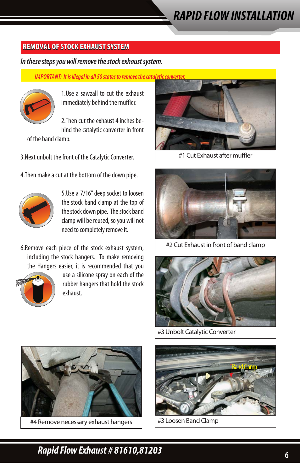 Rapid flow installation | Bully Dog 81203 Rapid Flow User Manual | Page 5 / 12