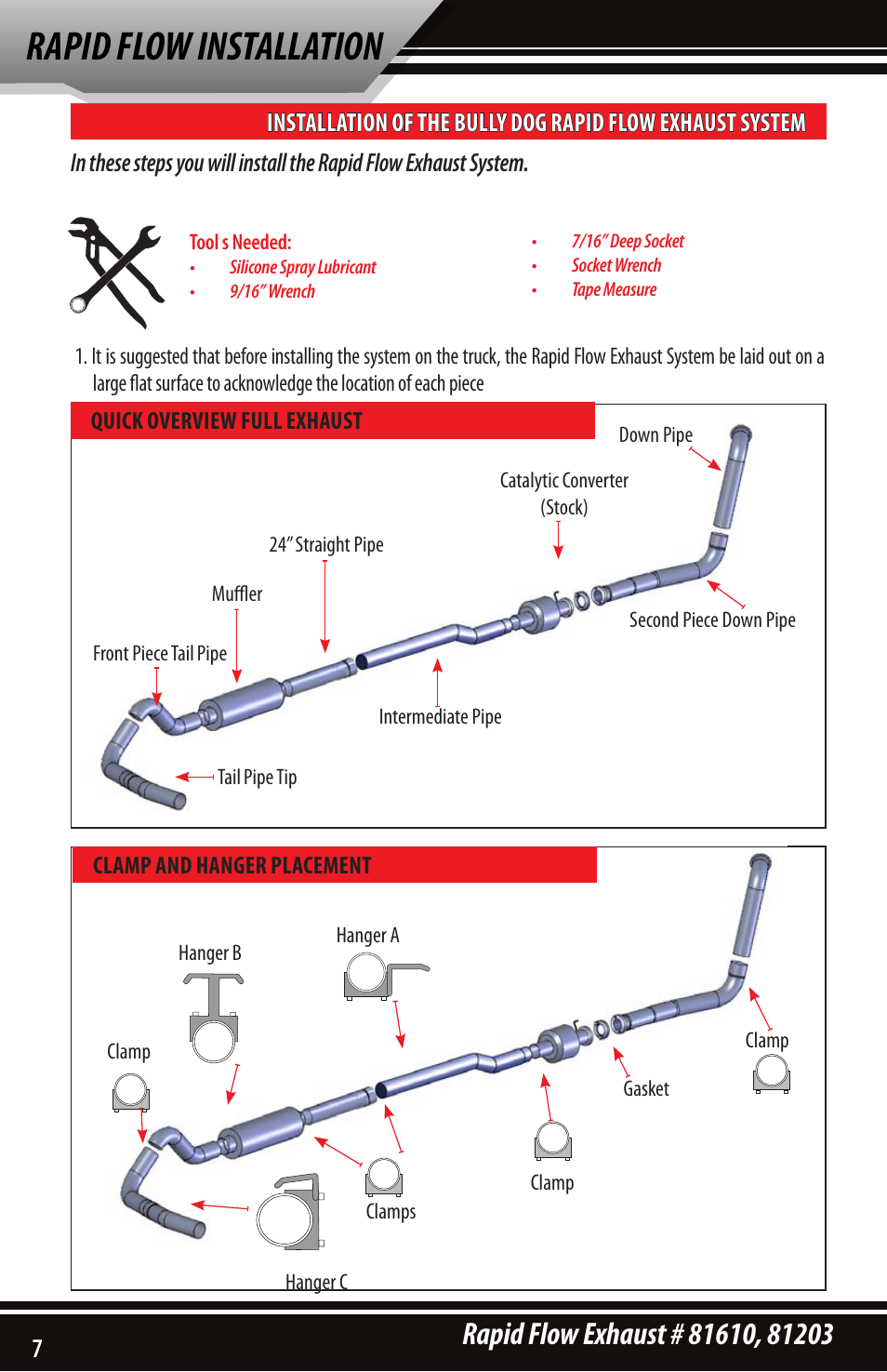 Rapid flow installation | Bully Dog 81203 Rapid Flow User Manual | Page 6 / 12