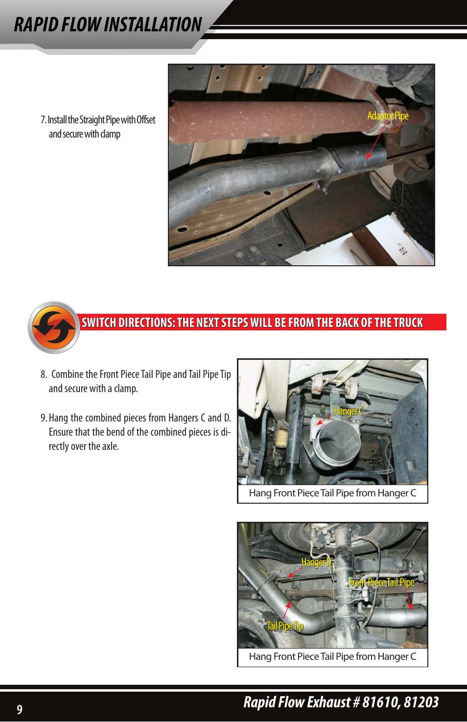 Rapid flow installation | Bully Dog 81203 Rapid Flow User Manual | Page 8 / 12