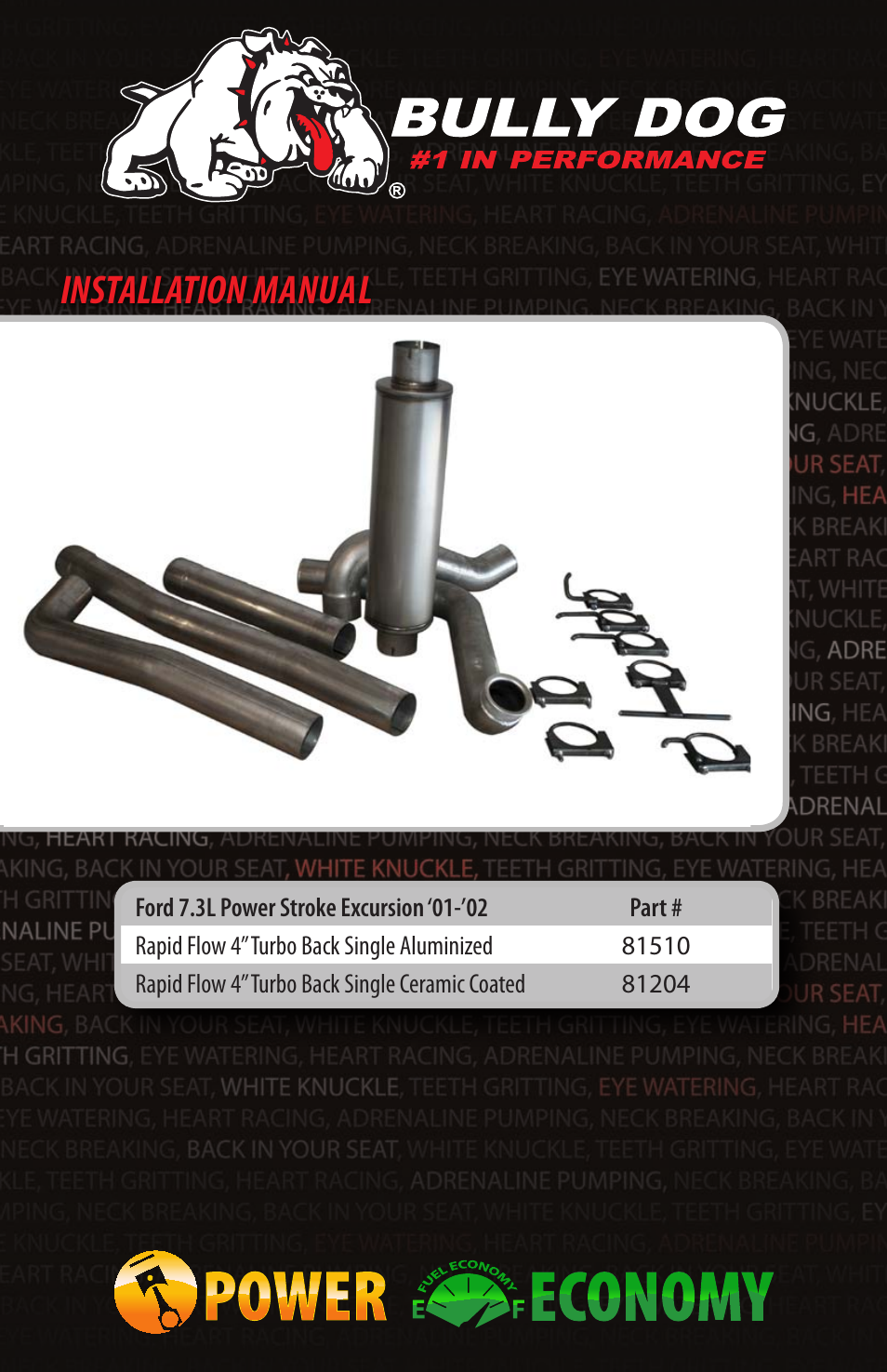 Bully Dog 81204 Rapid Flow User Manual | 12 pages