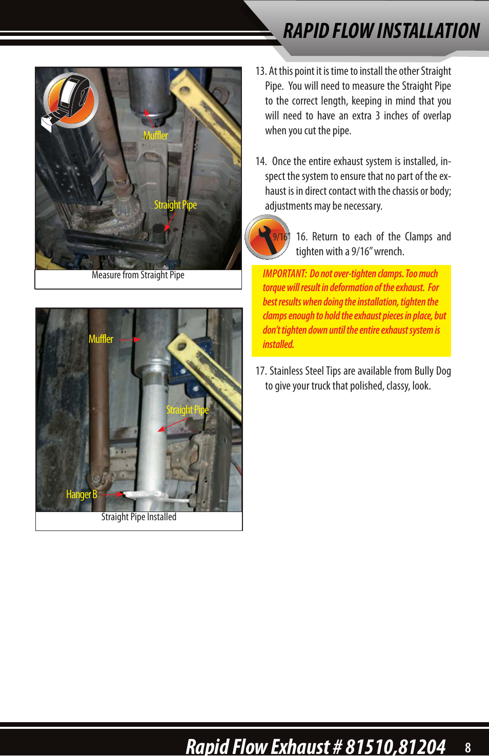Bully Dog 81204 Rapid Flow User Manual | Page 9 / 12