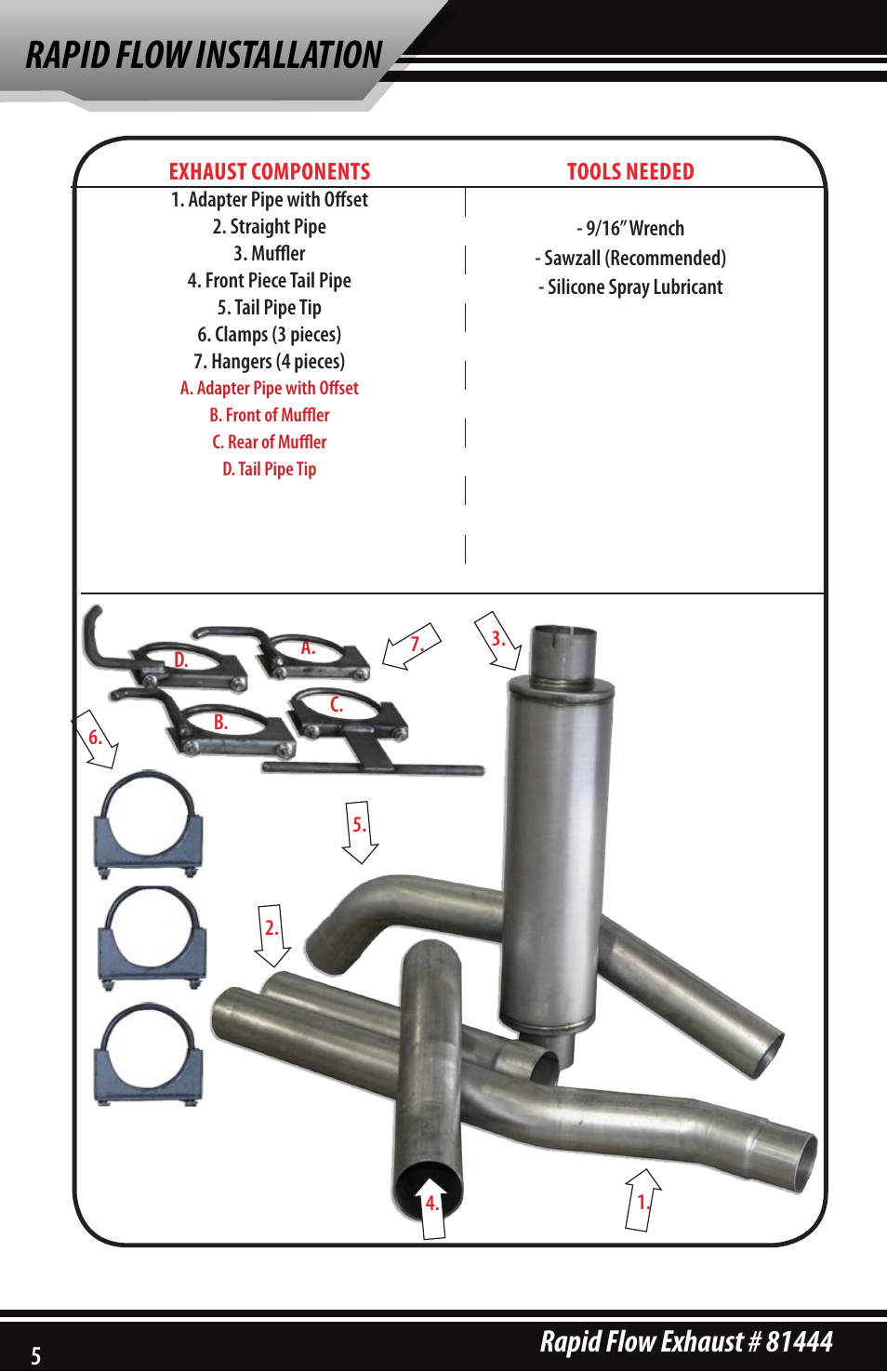 Rapid flow installation | Bully Dog 81444 Rapid Flow User Manual | Page 4 / 12