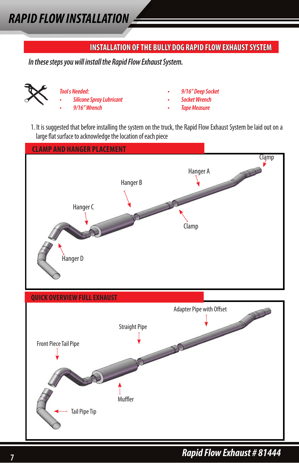 Rapid flow installation | Bully Dog 81444 Rapid Flow User Manual | Page 6 / 12