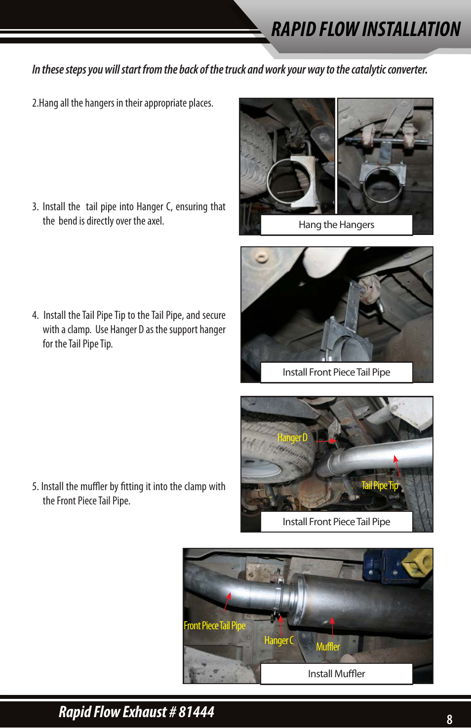 Rapid flow installation | Bully Dog 81444 Rapid Flow User Manual | Page 7 / 12