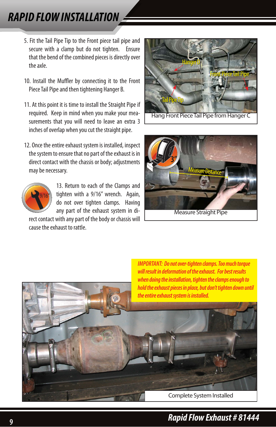 Rapid flow installation | Bully Dog 81444 Rapid Flow User Manual | Page 8 / 12