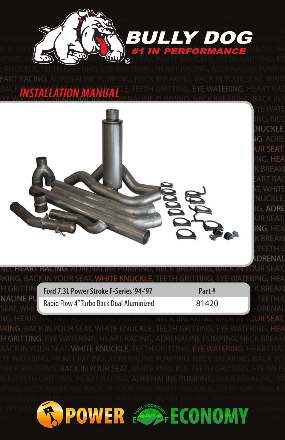 Bully Dog 81420 Rapid Flow User Manual | 12 pages