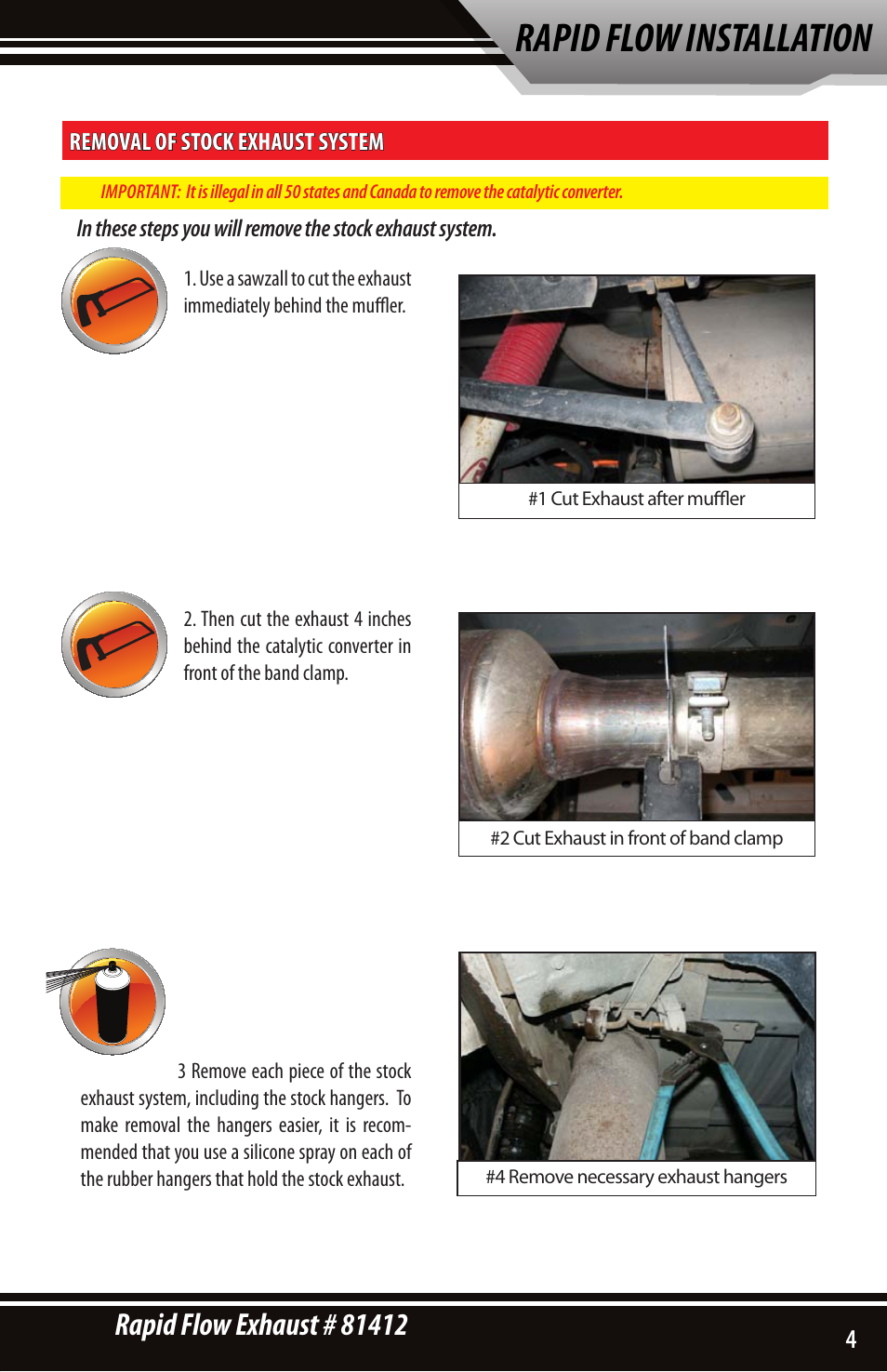 Rapid flow installation | Bully Dog 81412 Rapid Flow User Manual | Page 5 / 8