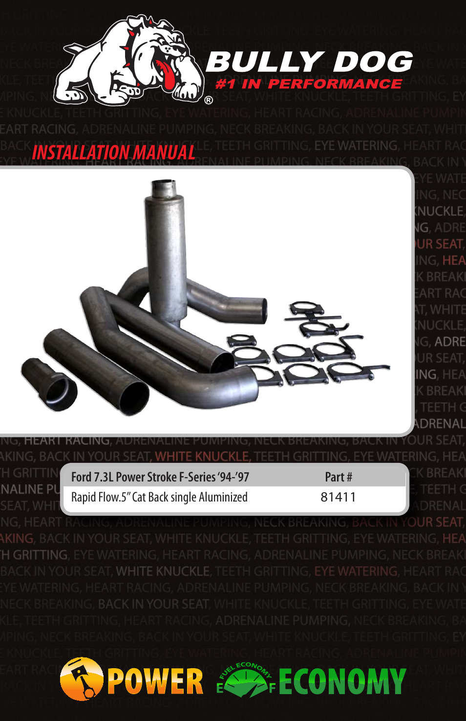 Bully Dog 81411 Rapid Flow User Manual | 12 pages
