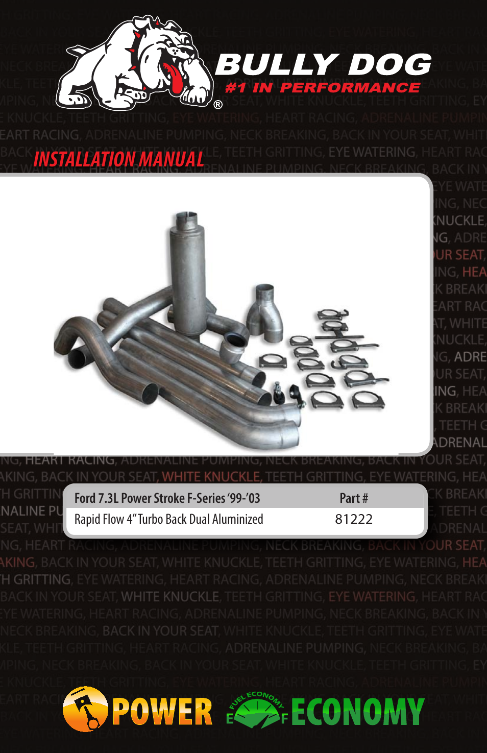 Bully Dog 81222 Rapid Flow User Manual | 12 pages