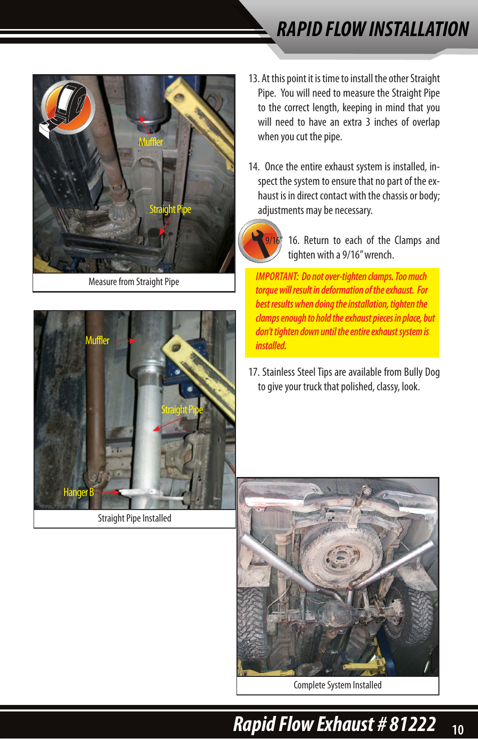 Bully Dog 81222 Rapid Flow User Manual | Page 9 / 12