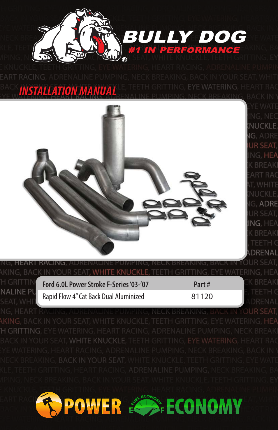 Bully Dog 81120 Rapid Flow User Manual | 12 pages