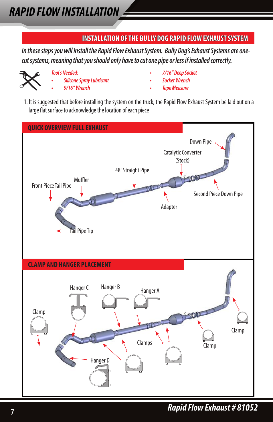 Rapid flow installation | Bully Dog 81052 Rapid Flow User Manual | Page 6 / 12