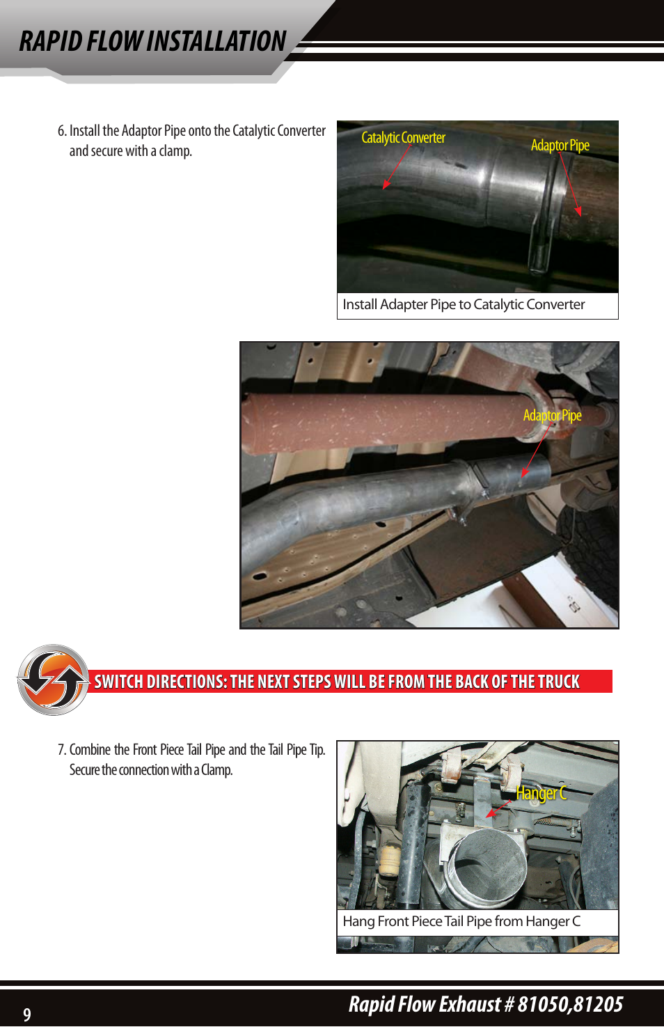 Rapid flow installation | Bully Dog 81205 Rapid Flow User Manual | Page 8 / 12