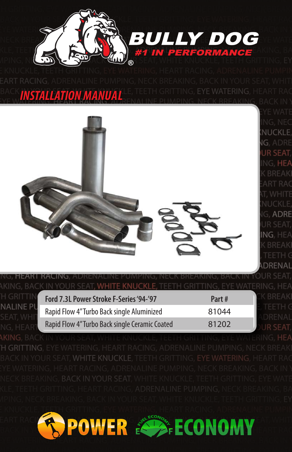 Bully Dog 81202 Rapid Flow User Manual | 12 pages