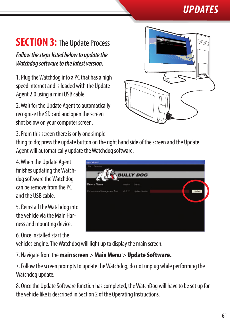 Updates | Bully Dog Watchdog User Manual | Page 61 / 68