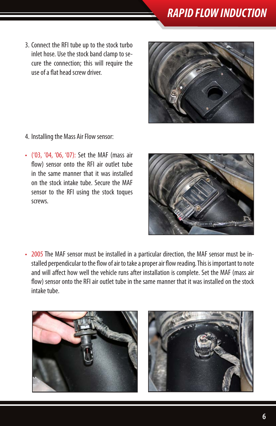 Rapid flow induction | Bully Dog 51101 Rapid Flow Induction User Manual | Page 7 / 12
