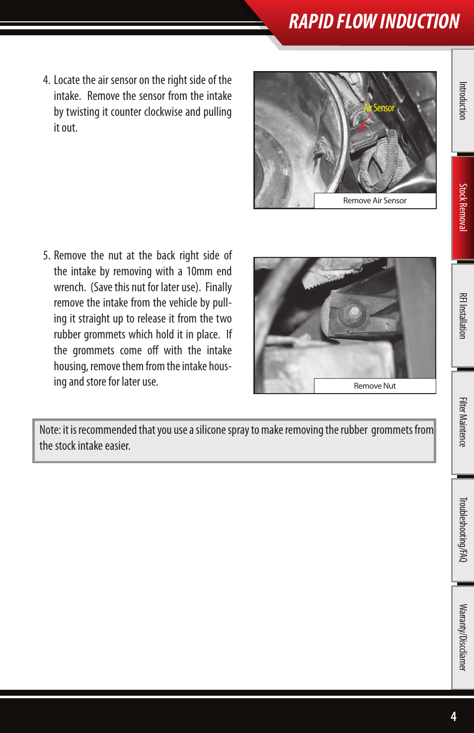 Rapid flow induction | Bully Dog 221102 Rapid Flow Induction User Manual | Page 5 / 12