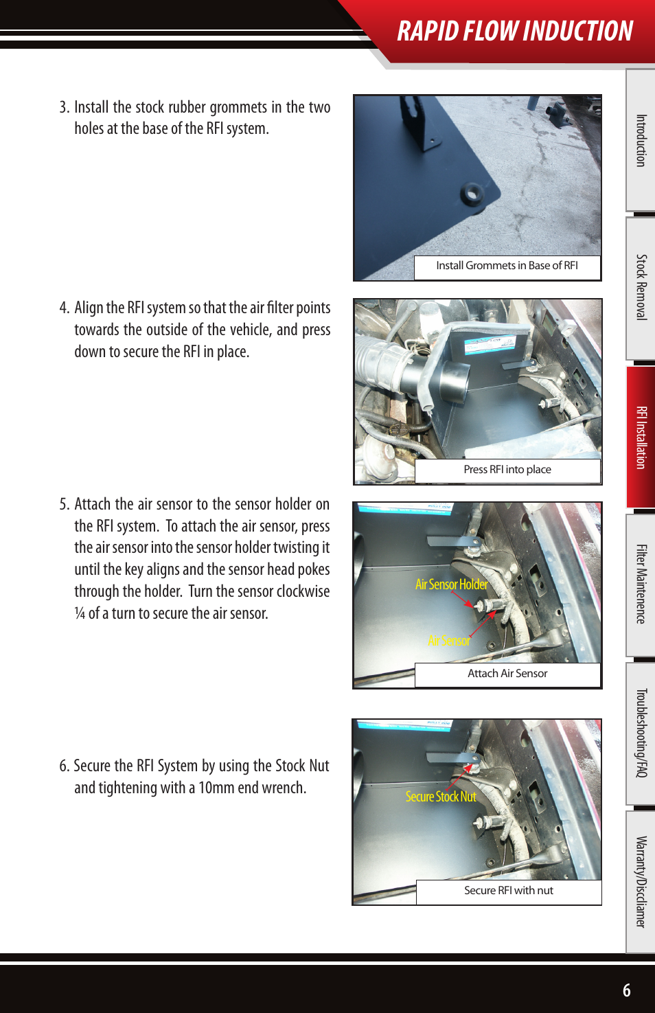 Rapid flow induction | Bully Dog 221102 Rapid Flow Induction User Manual | Page 7 / 12