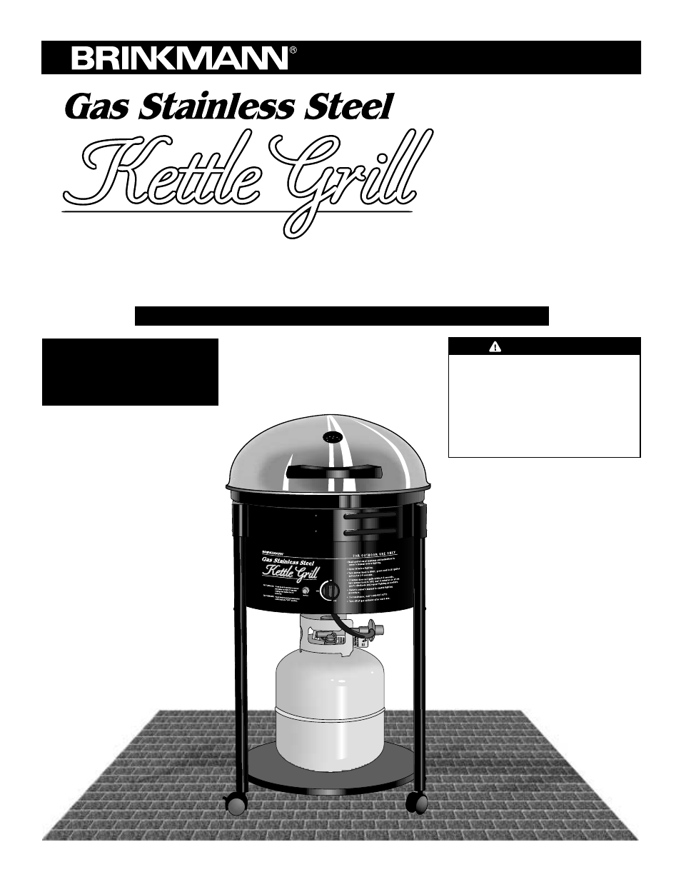 Brinkmann Kettle Grill User Manual | 28 pages