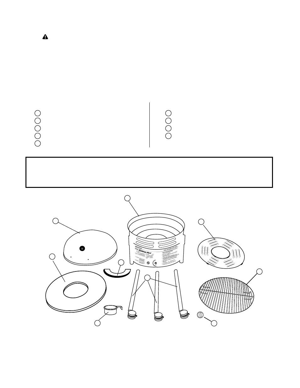 Assembly instructions | Brinkmann Kettle Grill User Manual | Page 17 / 28