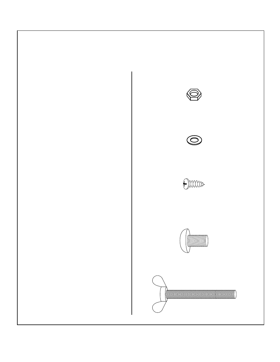 Parts bag contents | Brinkmann Kettle Grill User Manual | Page 18 / 28