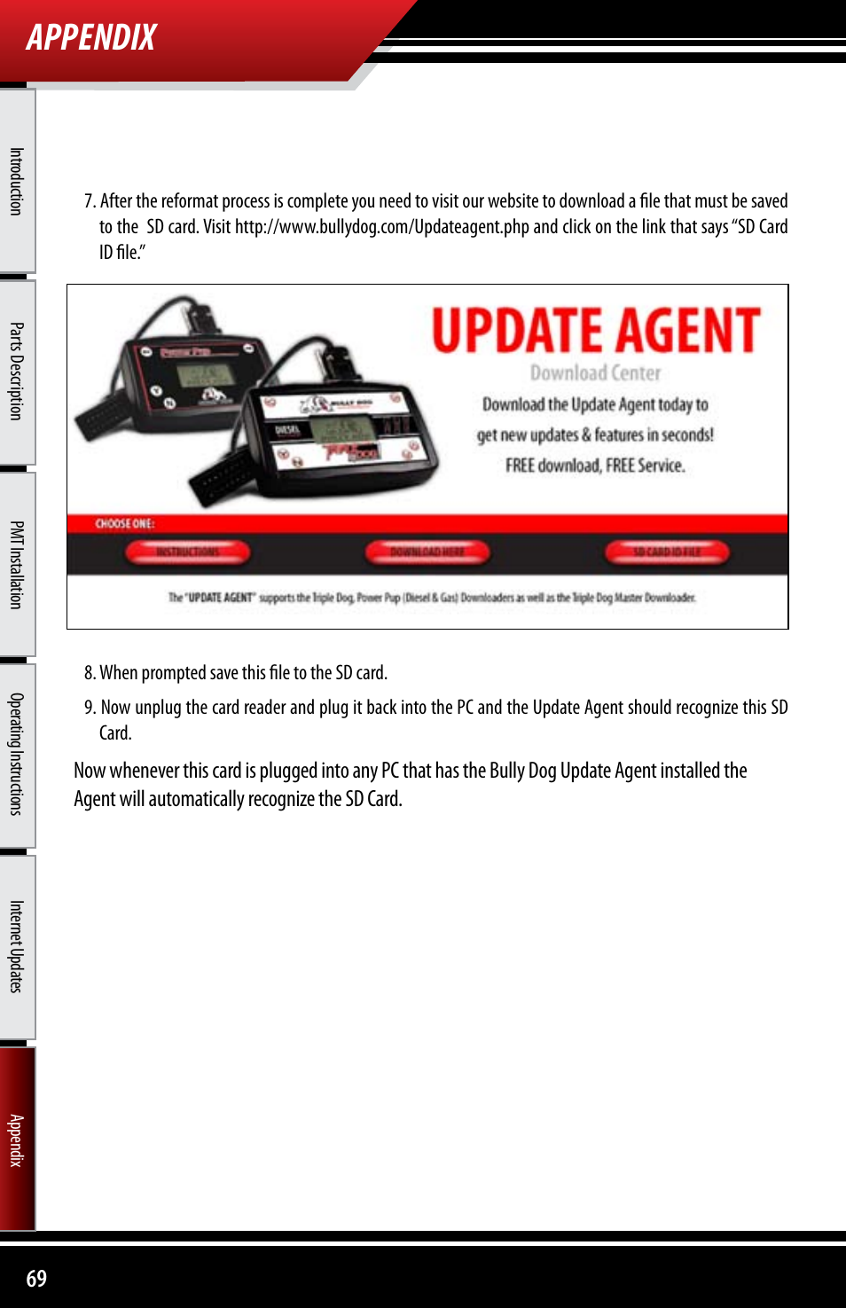 Appendix | Bully Dog 40300 PMT advanced vehicle downloader, controller, monitor and gauge User Manual | Page 70 / 72