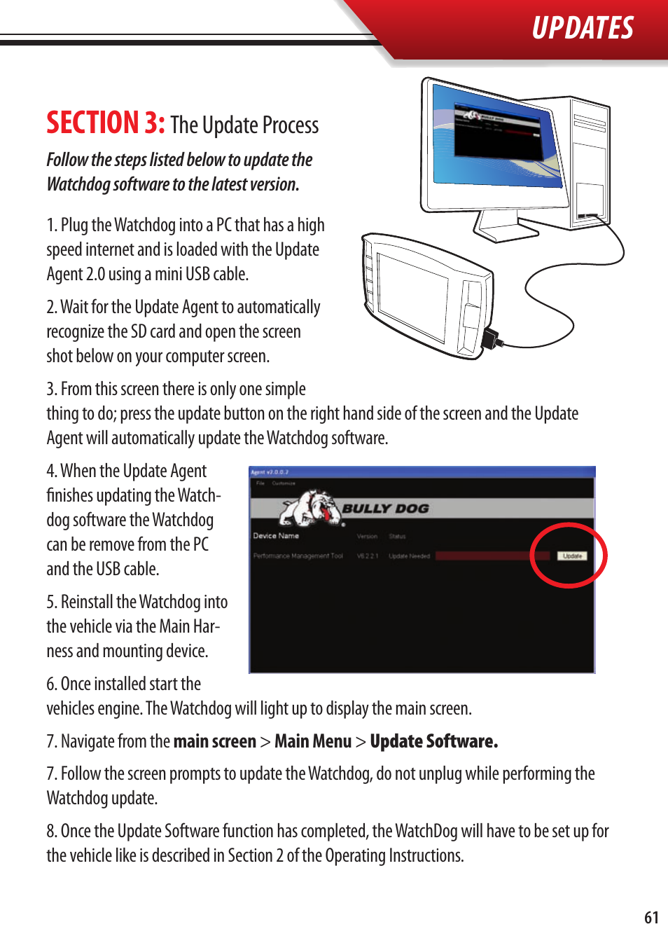 Updates | Bully Dog Watchdog Internet Updating User Manual | Page 4 / 4