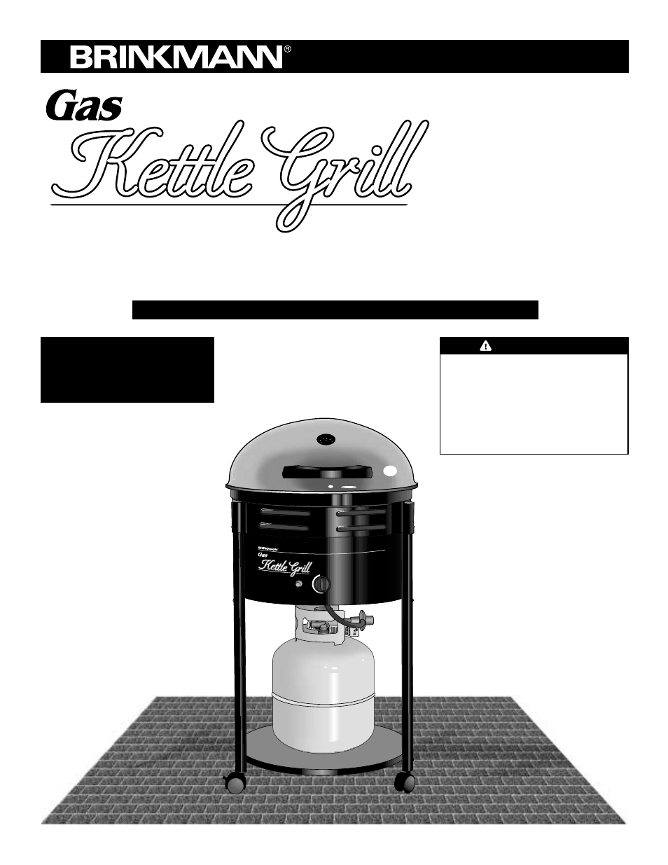 Brinkmann Gas Kettle Grill User Manual | 28 pages