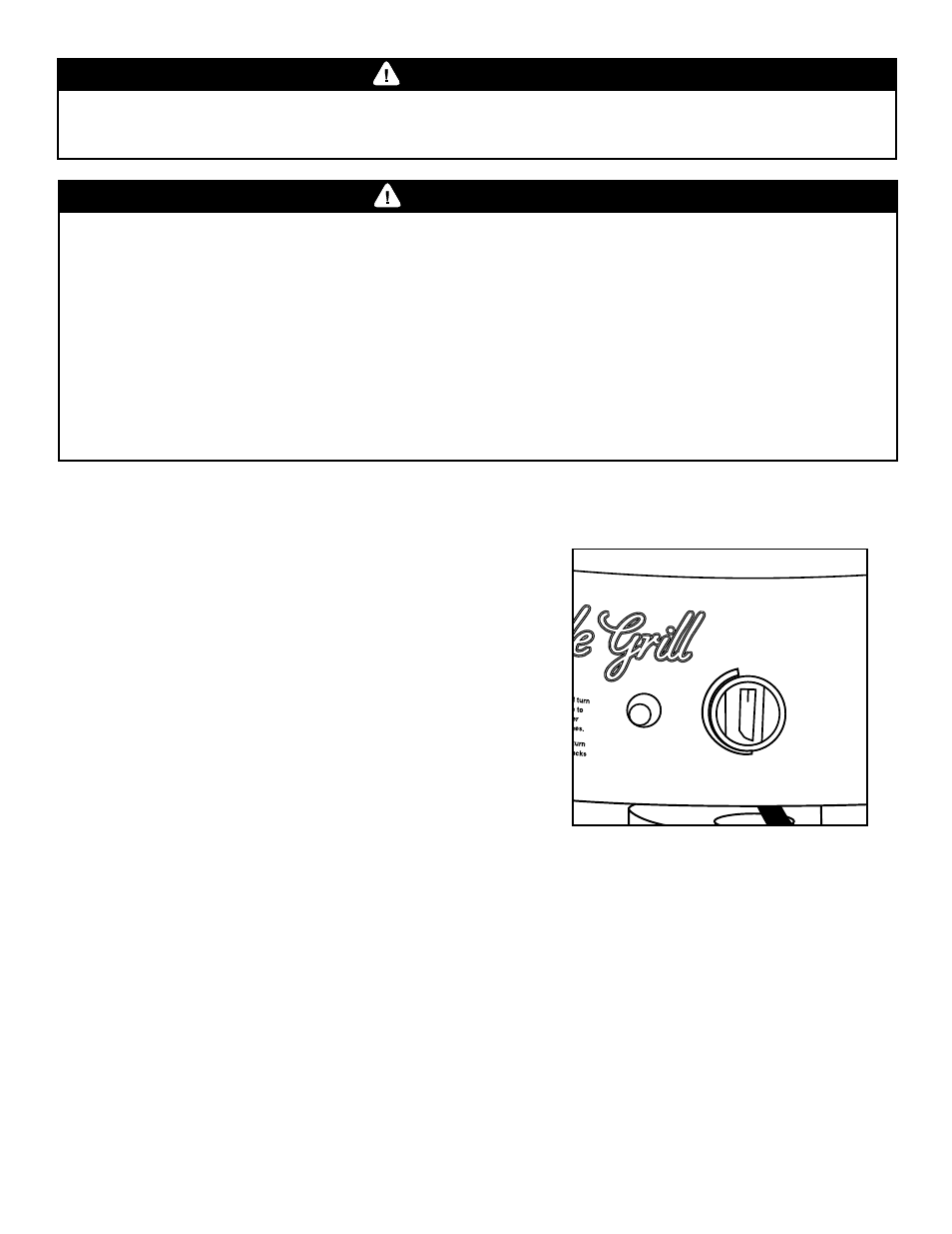 Warning, Lighting instructions, Lighting the burner | Match lighting the burner | Brinkmann Gas Kettle Grill User Manual | Page 10 / 28
