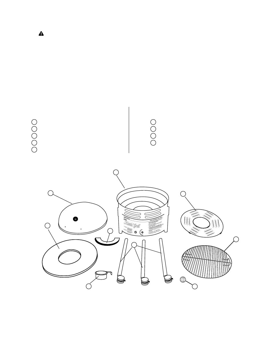 Assembly instructions | Brinkmann Gas Kettle Grill User Manual | Page 17 / 28