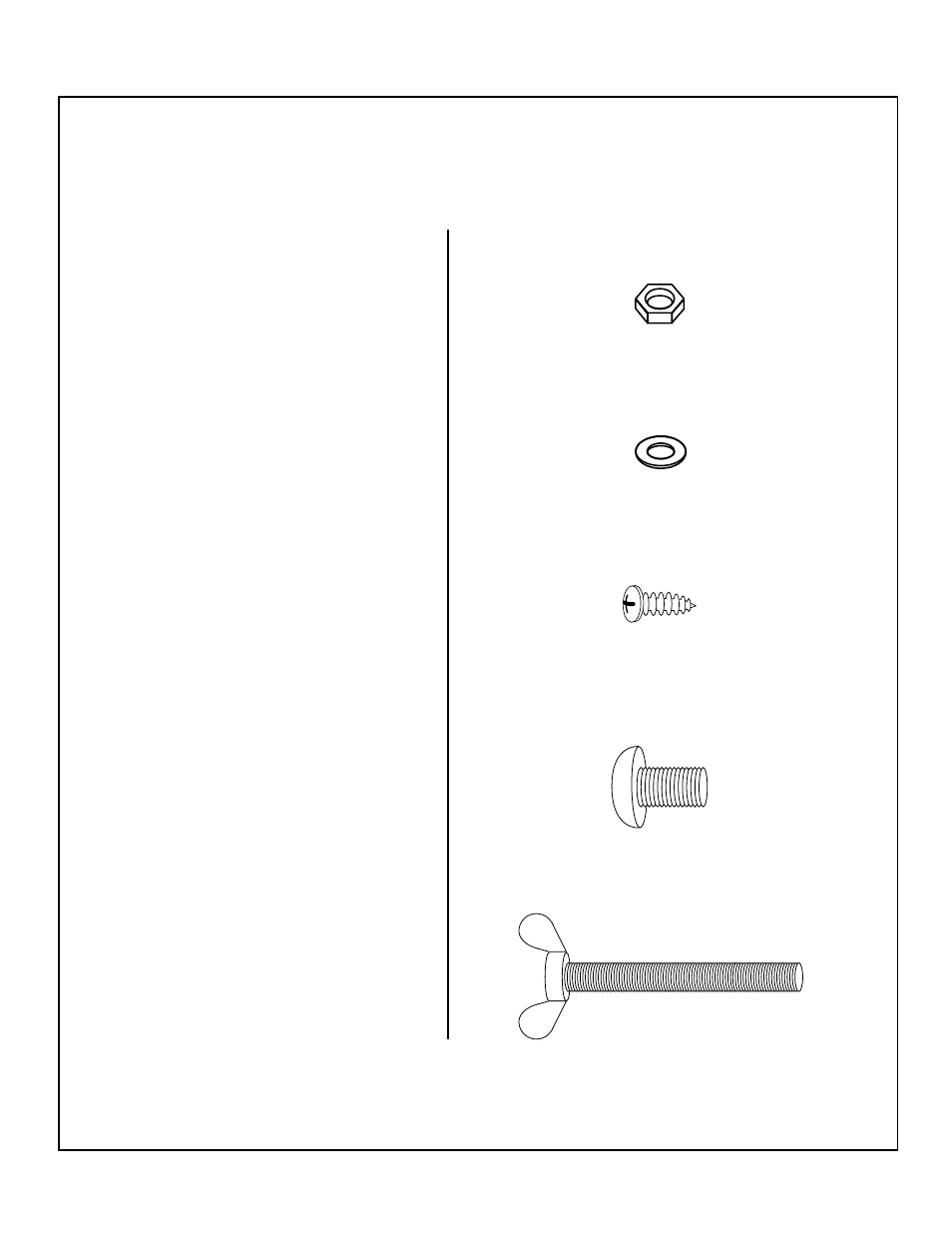 Parts bag contents | Brinkmann Gas Kettle Grill User Manual | Page 18 / 28